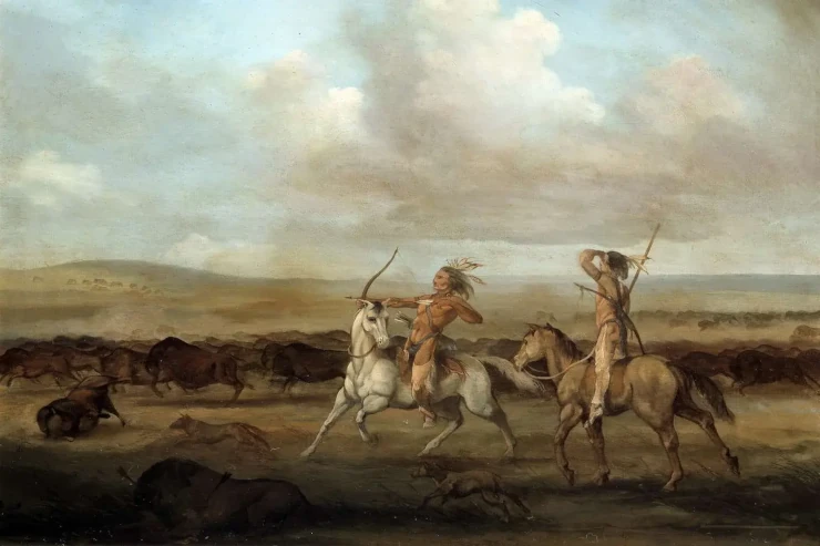 native american ride horses